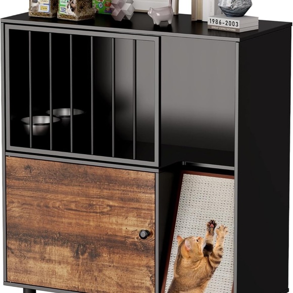 BNIB Dog Proof Cat Feeding Station and storage - Picture 1 of 8